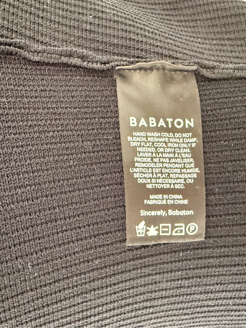 Aritzia Babaton Black Ribbed Halter Tank - Picture 6 of 6
